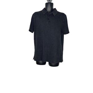 Robert Barakett Mens Large Black‎ Polo Short Sleeve